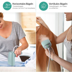 Yoyaxi Yoyaxi Dampfburste Reise-Dampfglatter, 110ml, 800W, schnelles Aufheizen, Reise-Dampfburste, 40S schnelles Aufheizen, 110ml, 800W Паровая щетка Yoyaxi Travel Steam Smoother, 110 мл, 800 Вт, быстрый нагрев, паровая щетка для путешествий, 40S быстрый