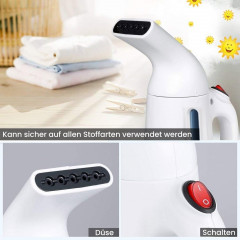 MAGICSHE MAGICSHE Dampfburste 700W, Mit 230ml Wassertank, Schnelle Faltenentfernung,Dampfglatter Паровая щетка MAGICSHE 700 Вт, с резервуаром для воды 230 мл, быстрое удаление морщин, разглаживание паром.