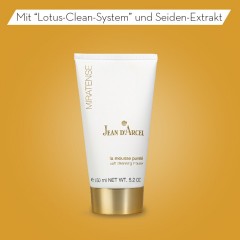 JEAN D'ARCEL la mousse purete MIRATENSE LIFT DETOX Reinigungscreme reinigt porentief verwohnt selbst empfintliche Haut la mousse purete MIRATENSE LIFT DETOX очищающий крем глубоко очищает поры балует даже чувствительную кожу