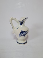 DELFTS HOLLAND Ваза дельфийский фарфор "Мельница", 12см, Голландия, 1960-70гг.