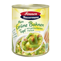 Sonnen Bassermann Зеленая фасоль в банке 800г