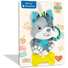 Clementoni Weiche Hunde-Rassel Мягкая погремушка для собак