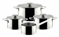 Berndes Berndes Topfset 4-tlg. MILLESSIMA silber Набор кастрюль Berndes из 4 предметов. МИЛЛЕСИМА