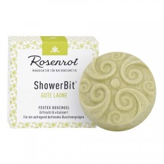 Rosenrot Festes Duschgel ShowerBit Gute Laune 60g Твердый гель для душа ShowerBit хорошее настроение 60г