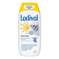 Ladival Tattoo Sonnenschutz Lotion LSF 50 Солнцезащитный лосьон для татуировки SPF 50