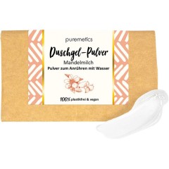 puremetics Duschgel-Pulver Mandelmilch Порошок геля для душа с миндальным молоком