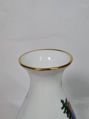 Ваза винтажная Grub aus Wildbad "Влюбленная пара в Шварцвальде", фарфор, 17 см, Германия, 1960-70гг.