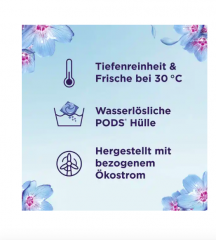 Lenor Vollwaschmittel Pods Aprilfrisch, 3 х 14 Wl, Капсулы для стирки Ленор 3 в 1 Апрельская свежесть, 3 упаковки х 14 шт (42 штуки)