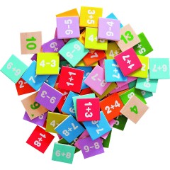 Lelin Holzspielzeug Rechenset 1x1 Brett und abziehen Набор деревянных игрушечных граблей 1x1 доска и вычет