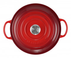 Le Creuset LE CREUSET Br\u00e4ter 22cm kirschrot SIGNATURE rot LE CREUSET бройлер 22см вишнево-красный SIGNATURE