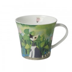 Goebel Goebel Rosina Wachtmeister - Wohnaccessoires Coffee Mug / Tea Mug Principe ranocchio h: 9,5 cm / 0,35 L Goebel Rosina Wachtmeister - Аксессуары для дома Кофейная кружка / Чайная кружка Principe ranocchio высота: 9,5 см / 0,35 л