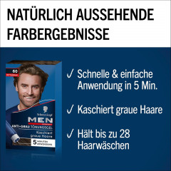 Schwarzkopf Professional Men Perfect Tonungs-Gel Natur Mittelbraun 60 Гель-краска против седых волос, оттенок средне-коричневый 60