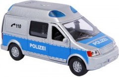 Van Manen Van Manen Kids Globe Traffic Die Cast Polizei (Polizeiauto mit Licht  Van Manen Kids Globe Traffic Die Police (Полицейская машина с фарами)