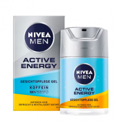 Nivea Active Energy Gesichtspflege Gel Активный энергетический гель для лица 50мл