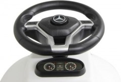 Jamara Rutscher Mercedes SLK55AMG weiss Райдер Mercedes SLK55AMG белый