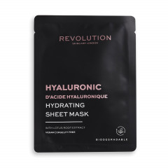 Revolution Skincare Biodegradable Hydrating Hyaluronic Acid Sheet Mask Биоразлагаемая увлажняющая тканевая маска с гиалуроновой кислотой