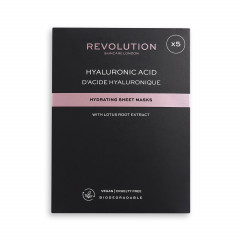 Revolution Skincare Biodegradable Hydrating Hyaluronic Acid Sheet Mask Биоразлагаемая увлажняющая тканевая маска с гиалуроновой кислотой