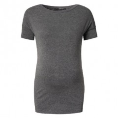 SUPERMOM T-Shirt Basic Plus Anthracite Melange