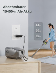 Kalado Kalado Akku-Stielstaubsauger KCV01 26KPa 6-in-1 Multifunktionaler Handstaubsauger, 250,00 W, Herausnehmbarer Akku, LED-Display, Tierhaare  Беспроводной стержневой пылесос Kalado KCV01 26 кПа Многофункциональный ручной пылесос 6-в-1, 250,00 Вт, съем