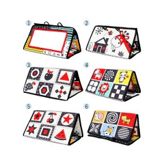 Vetaka Stoffbuch mit Spiegel fur Kinder Тканевая книга с зеркалом для детей