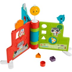 Mattel Fisher-Price Sitz Steh Erlebnisbuch mit Musik Книга Fisher-Price сидя-стоя с музыкой