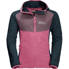 Jack Wolfskin Softshelljacke TURBULENCE fur Madchen (recycelt) Куртка софтшелл TURBULENCE для девочки (переработанная)