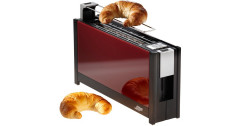 ritter ritter Langschlitz-Toaster volcano 5 rot/schwarz, 950 Watt, fur 2 Scheiben Toast rot/schwarz Тостер Ritter Volcano 5 с длинными слотами, красный/черный, 950 Вт, на 2 ломтика тостов