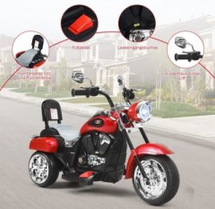 COSTWAY Motorrad Dreiradriges Design ab 3 Jahren Мотоциклетный трехколесный дизайн для детей от 3 лет.