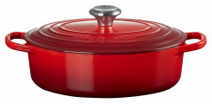 Le Creuset LE CREUSET Gourmet Br\u00e4ter 27 cm SIGNATURE rot LE CREUSET Gourmet жаровня 27 см SIGNATURE