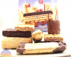 Choco Bistro Печенье и вафли с шоколадом, ассорти, 400 г