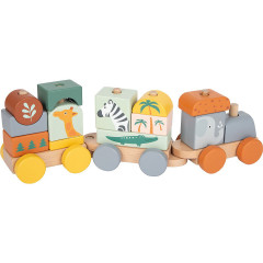 Small Foot Holzzug Safari Сафари на деревянном поезде