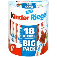 Kinder Riegel 18 Riegel Шоколад с молочной начинкой, 18 шт.