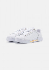 Tommy Hilfiger EMBOSSED MONOGRAM Trainers white/gold РЕЗЬБОВАЯ МОНОГРАММА Кроссовки белое золото