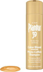 Plantur 39 Shampoo Phyto-Coffein Color Blond Шампунь Плантур 39 окрашивающий против выпадения волос, для светлых волос, 250 мл