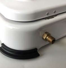 BlueCraft BlueCraft Gaskocher, Campingkocher 4-flammig, Gasherd Kochfeld 50 mbar, inkl. Gasregler 50 mbar und Gasschlauch 100 cm  Газовая плита BlueCraft, походная печь на 4 пламени, газовая плита на 50 мбар, включая газовый регулятор на 50 мбар и газовый