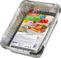 Profissimo Алюминивые миски с Крышкой 1л, 6 шт