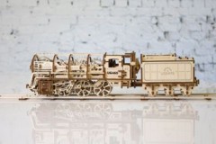 UGEARS Modellbausatz: Lokomotive + Tender Комплект модели: Локомотив + Тендер