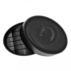 Spavivent Seifendose Flussigholz samtschwarz gross  Мыльница жидкое дерево бархат черный большая