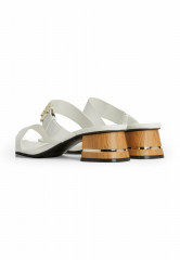 Tommy Hilfiger MONOGRAM Mules ecru МОНОГРАММА Мюли экрю