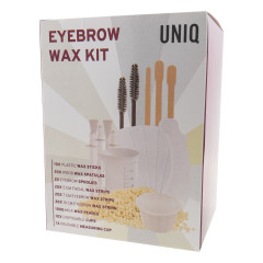 UNIQ Augenbrauenwachs Kit Набор для восковой эпиляции бровей