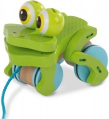 Melissa  Doug Ziehspielzeug Frohlicher Frosch aus Holz Игрушка-тягач Happy Frog из дерева