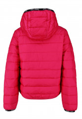 Tommy Hilfiger QUILTED TAPE HOODED  Winter jacket neon pink QUILTED TAPE HOODED Куртка зимняя неоновый розовый