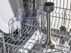 KENWOOD KENWOOD Stabmixer HBM60.307GY Triblade XL+, 1000 W, inkl. Zerkleinerer, Kartoffelstampfer, Messbecher und Schneebesen Ручной блендер KENWOOD HBM60.307GY Triblade XL+, 1000 Вт, включая измельчитель, толкушку для картофеля, мерную чашку и венчик