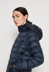 Tommy Hilfiger PADDED GLOBAL STRIPE COAT Winter coat desert sky PADDED GLOBAL STRIPE COAT Зимнее пальто небо пустыни