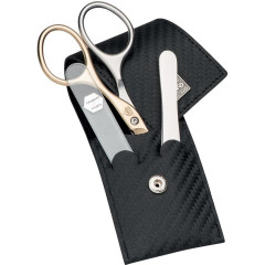 ERBE Taschen-Etui, 3-tlg. Carbon Карманный чехол, 3 шт. углерод