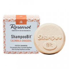 Rosenrot Festes ShampooBit Calendula-Ghassoul 60g Solid ShampooBit Календула Гассул 60г