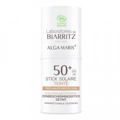 Laboratoires de Biaritz Sunscreen Stick LSF50+ getont 9g Солнцезащитный стик-стик SPF50+ тонированный 9г