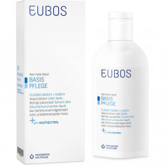 Eubos FLUSSIG blau unparfum. ЖИДКОСТЬ синего цвета без запаха.