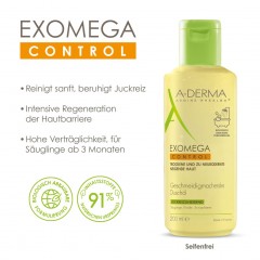 A-DERMA EXOMEGA CONTROL geschmeid.machend.Duschol EXOMEGA CONTROL смягчающее средство для душа