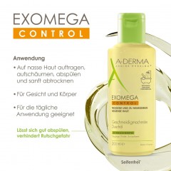 A-DERMA EXOMEGA CONTROL geschmeid.machend.Duschol EXOMEGA CONTROL смягчающее средство для душа
